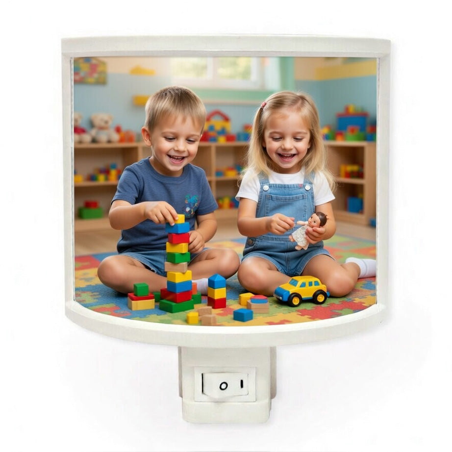 מנורת לילה עם הדפסה אישית